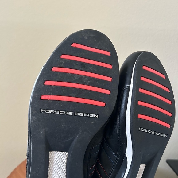 NWT Adidas Porsche Design TR 1.1 Black Bluebird Men\'s Size 11.5 LaceUp Red Drive main image 5